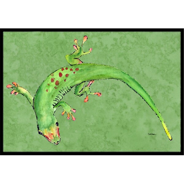 Jensendistributionservices 24 x 36 in. Gecko Indoor or Outdoor Doormat MI2554303 - main